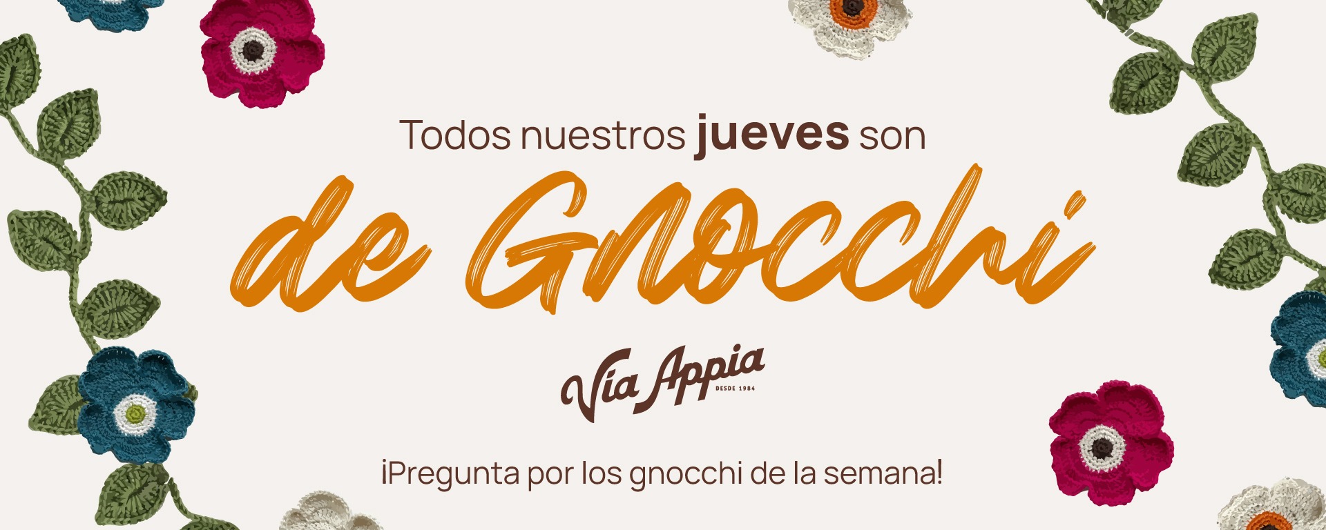 Jueves Gnocchi (Diseño Dia de la Madre 2026)