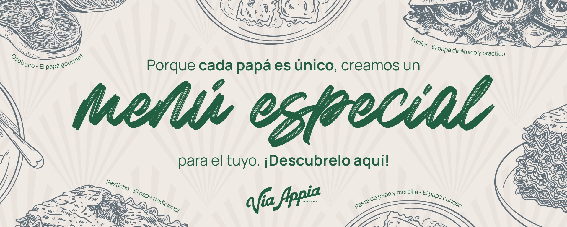 Menu Especial Dia del Padre 2026