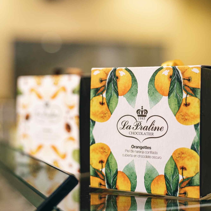 CAJA DE ORANGETTES LA PRALINE
