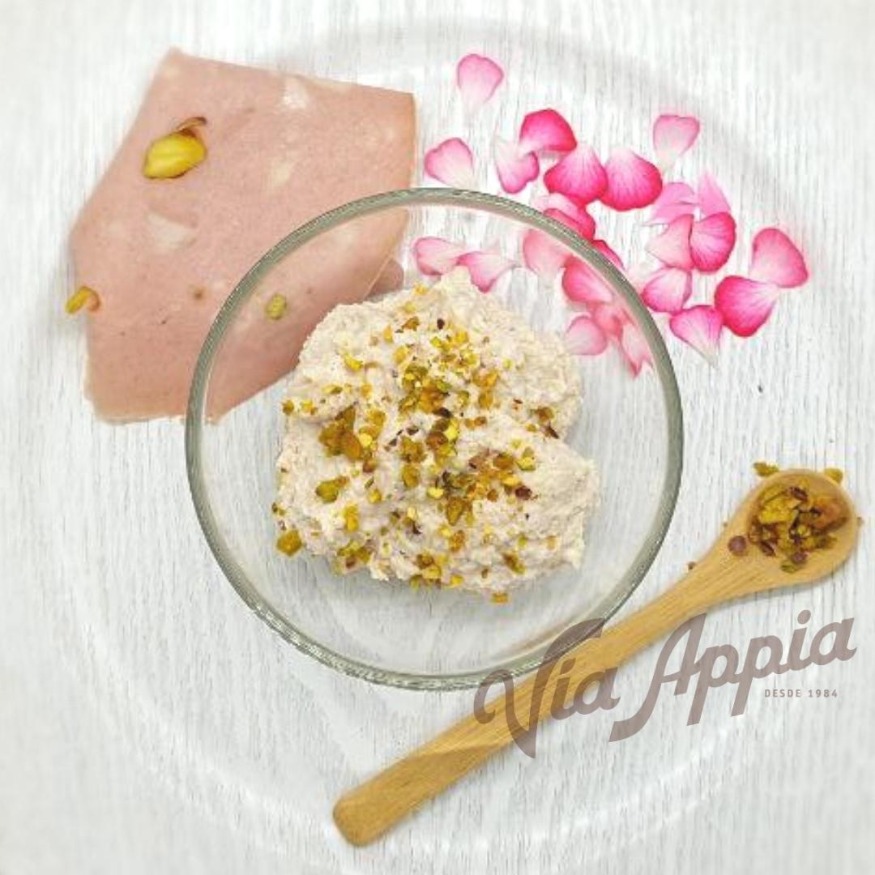 DIP DE MORTADELLA CON PISTACHO CITTERIO Y PROVOLONE DOLCE