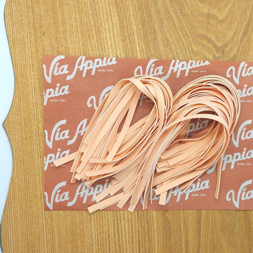 TAGLIATELLE O TALLARINES DE REMOLACHA