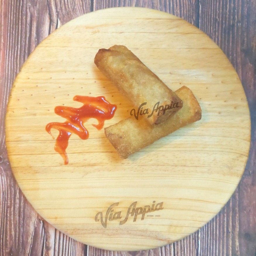 LUMPIAS DE POLLO Y VEGETALES