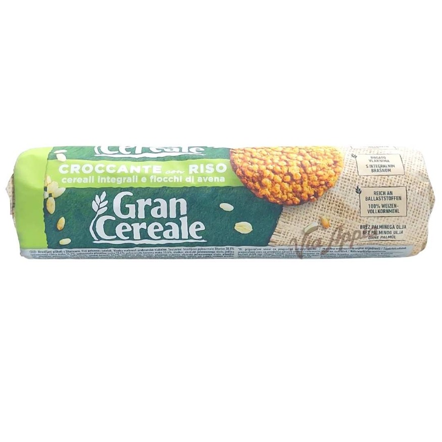 GALLETAS GRAN CEREALE CROCCANTE CON RISO