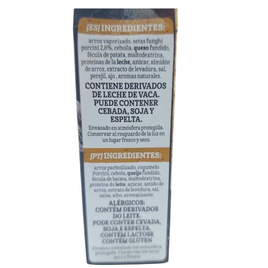 RISOTTO DE CHAMPIÑONES PORCINI