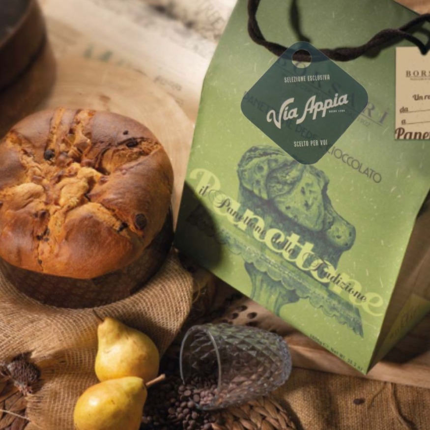 Panettone Pere E Cioccolato Via Appia