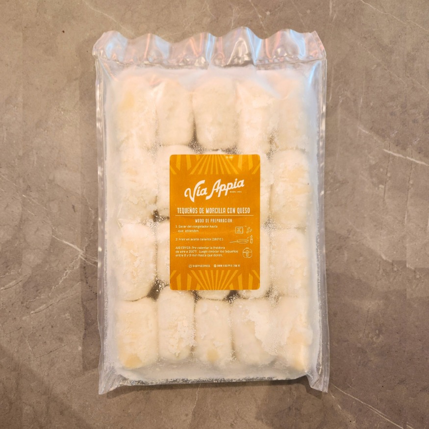 TEQUEÑOS DE MORCILLA CON QUESO