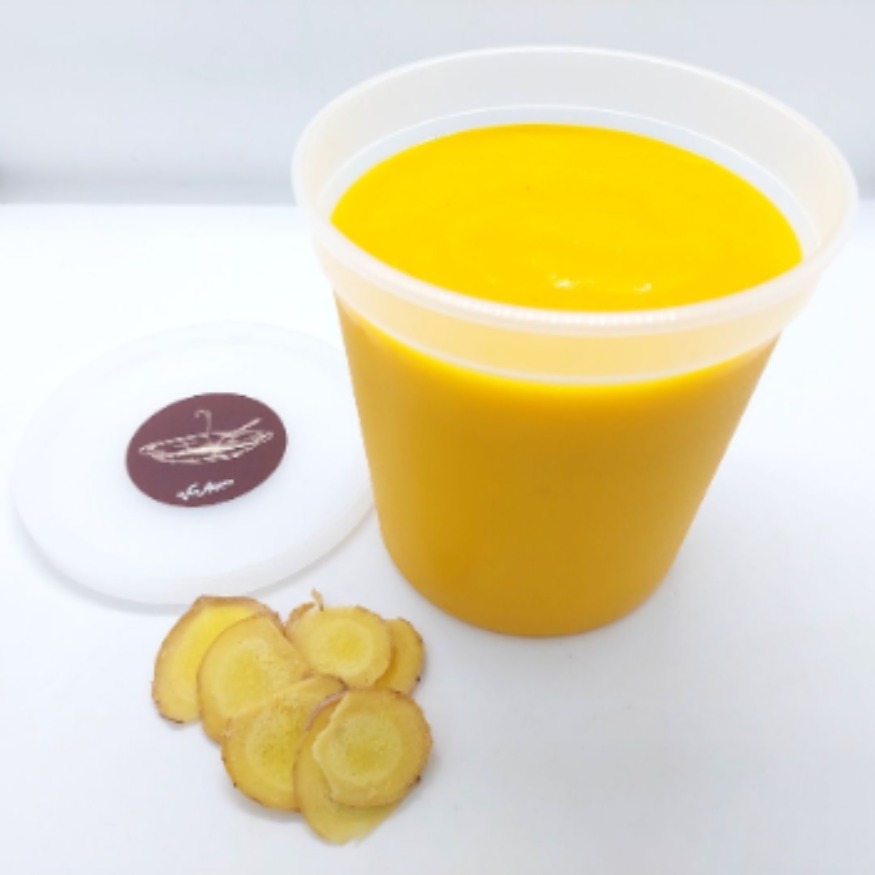 CREMA DE AUYAMA CON GINGER 2 RACIONES