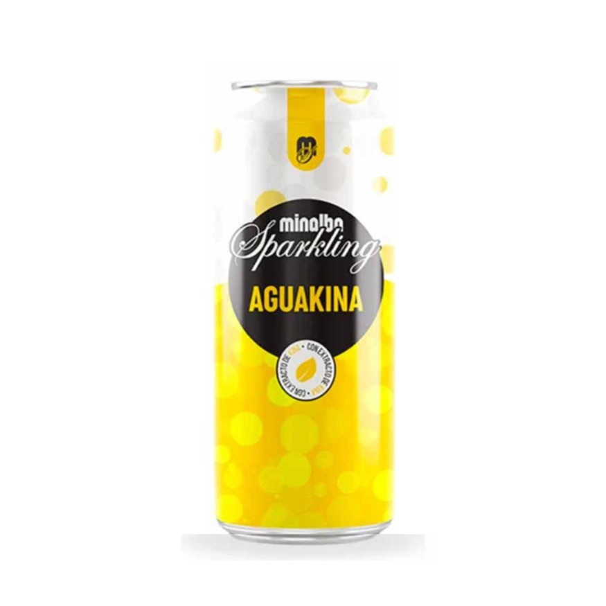 MINALBA SPARKLING AGUAKINA LATA