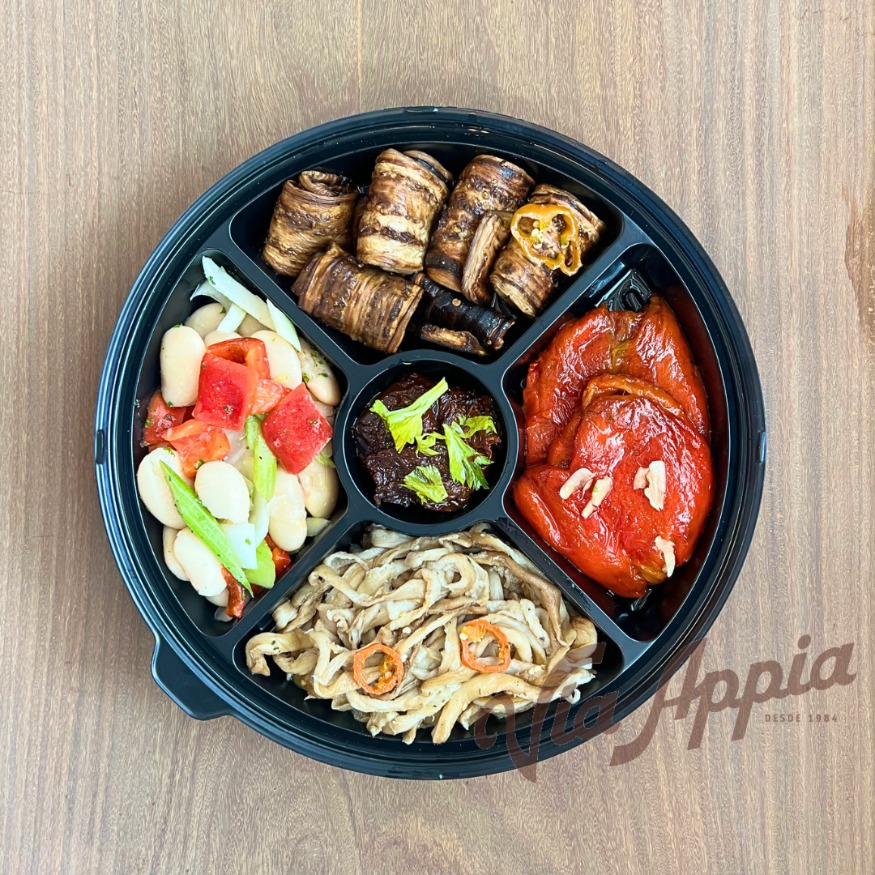 BANDEJA DE ANTIPASTOS VEGANA