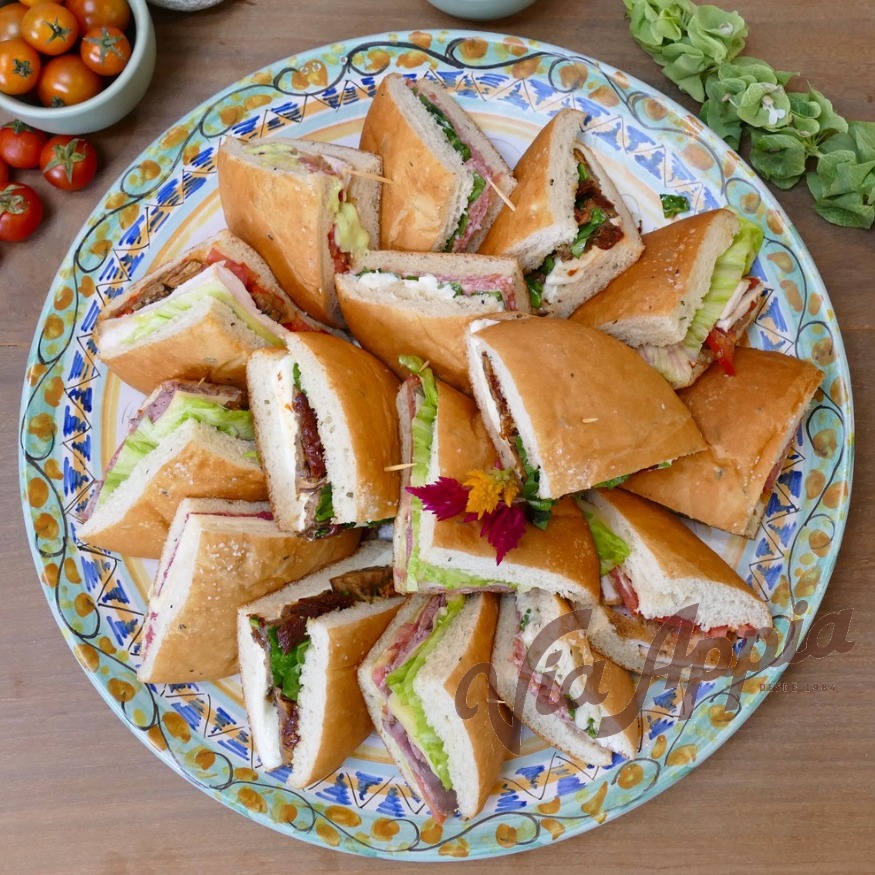 BANDEJA DE CUATRO FOCACCIAS RELLENAS #14