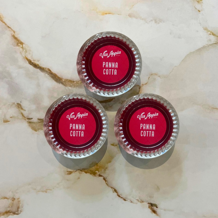 PANNA COTTA CON COULIS DE FRESA