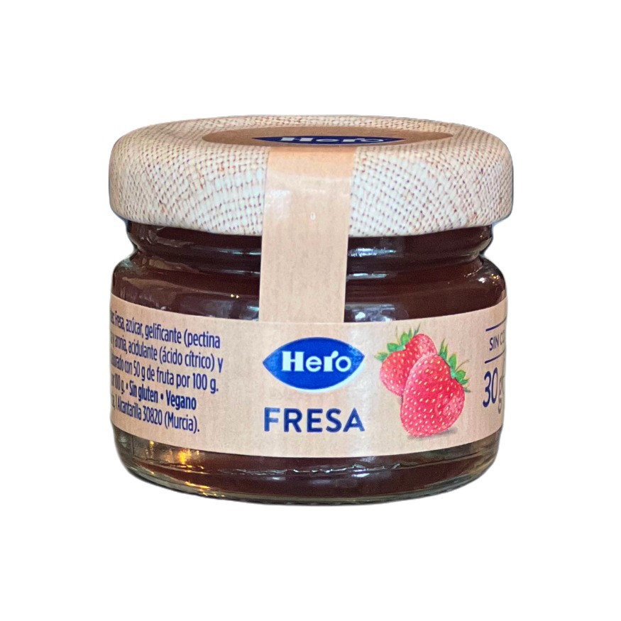 MERMELADA HERO FRESA 30G