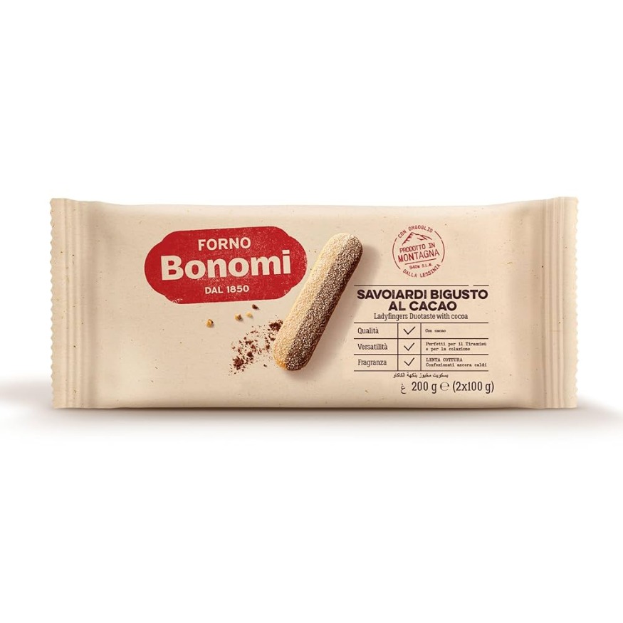 BONOMI SAVOIARDI CON CHOCOLATE