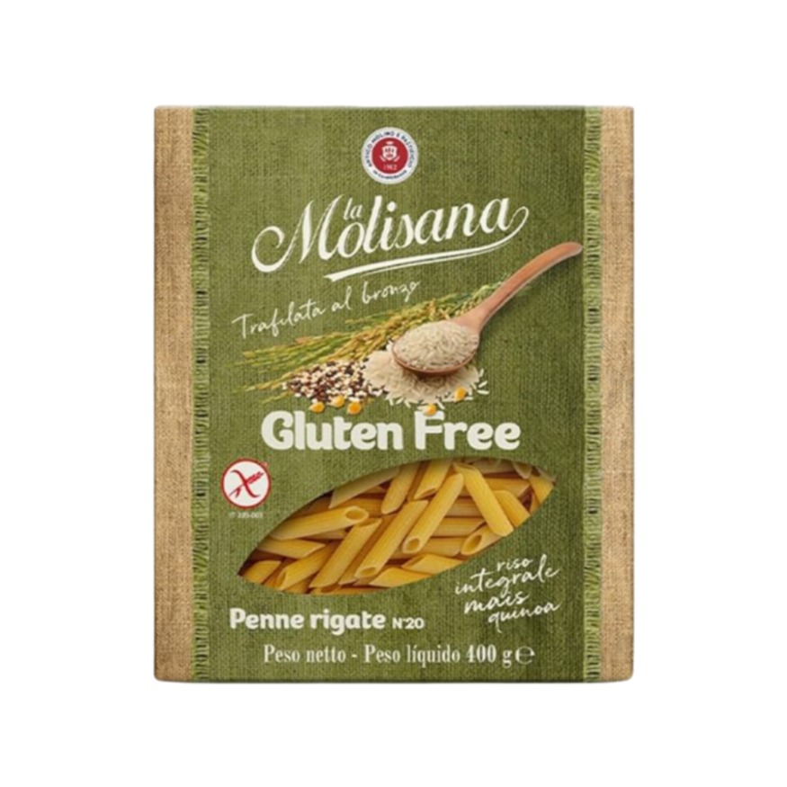 PENNE RIGATE N20 SIN GLUTEN LA MOLISANA