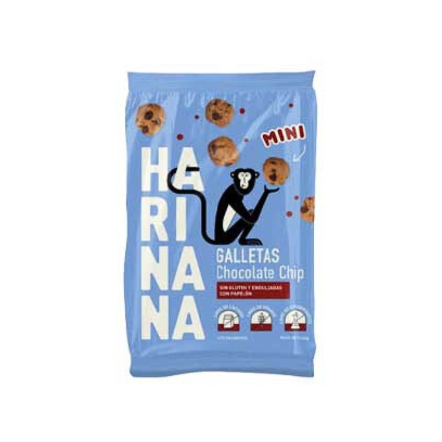 GALLETAS CHOCOLATE CHIP MINI HARINANA