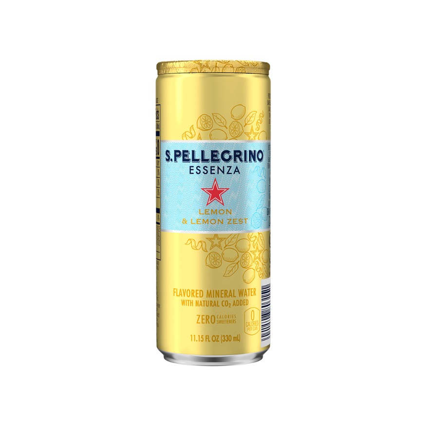 AGUA GASIFICADA SABOR A LIMÓN SAN PELLEGRINO ZERO / SIN AZÚCAR