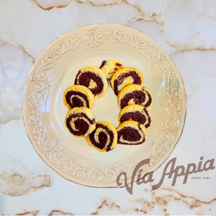 ESPIRALES DE CHOCOLATE