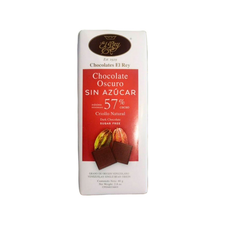 CHOCOLATE OSCURO SIN AZUCAR EL REY
