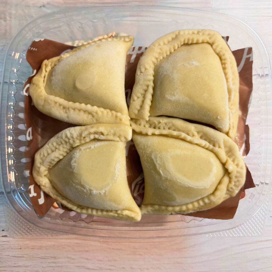 MINI EMPANADAS DE TRIGO RELLENAS DE CAPRESE