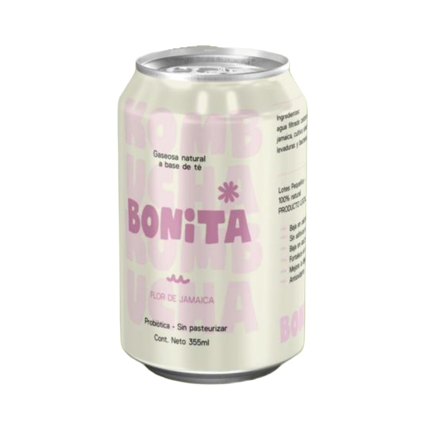 KOMBUCHA BONITA FLOR DE JAMAICA