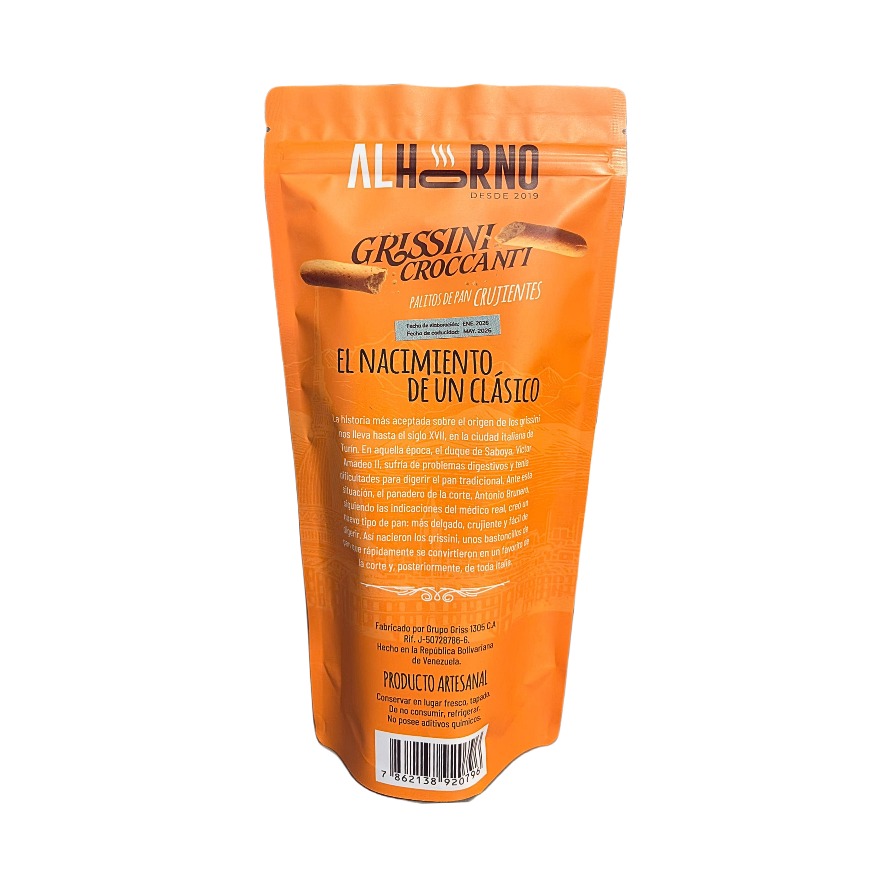 GRISSINIS CON ORÉGANO