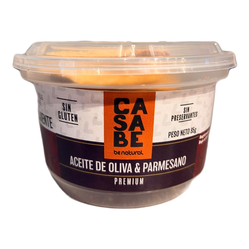 CASABE BE NATURAL CON PARMESANO