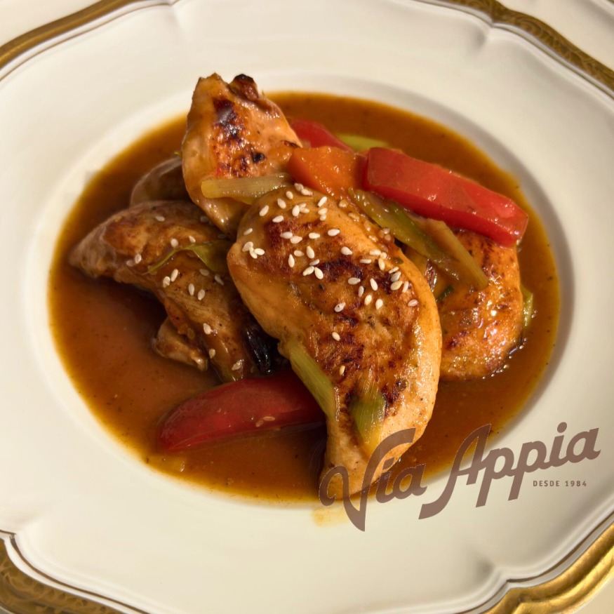 BOCADOS DE POLLO A LA ORIENTAL